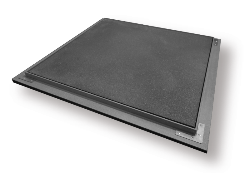 ECO DECK 5 Kompozitný šachtový poklop 20 x 1031 x 1031 mm s rámom a okom pre otv