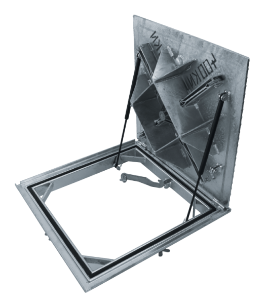 SP PROFI 250 Oceľový poklop 660 x 660 mm, zaťaženie do C250 kN, žiarový pozink